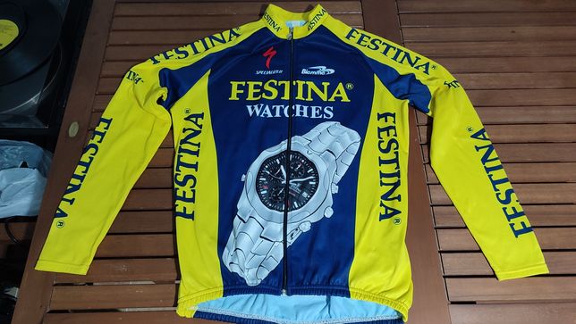 Biemme Festina bluză ciclism cu fermoar, mărimea 6, M-L