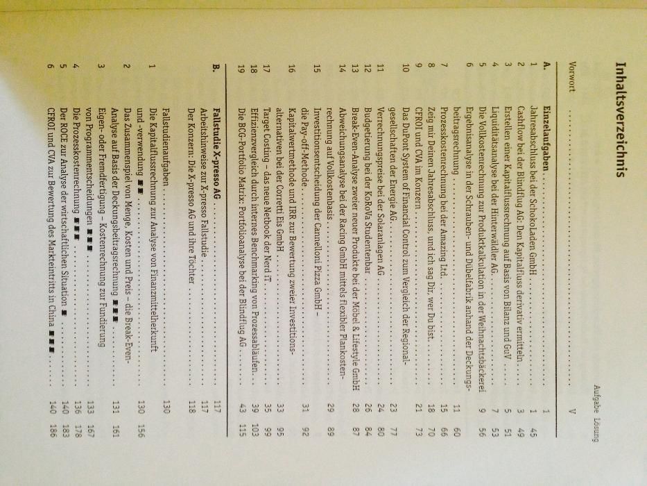 Carte germana:Einführung in das Controlling: manual si carte exercitii