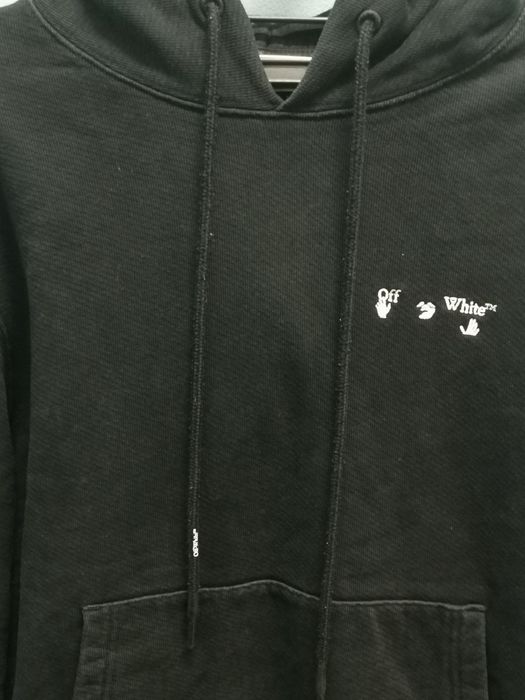Off White hoodie - оригинално - М