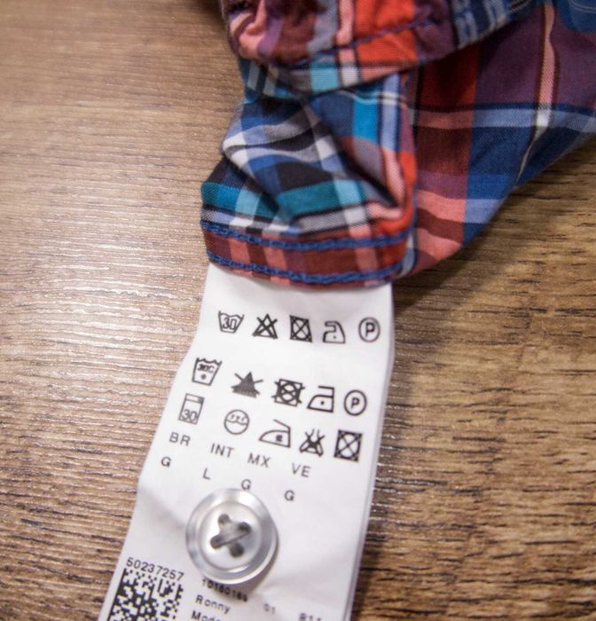 HUGO BOSS Slim fit Оригинална мъжка риза размер L