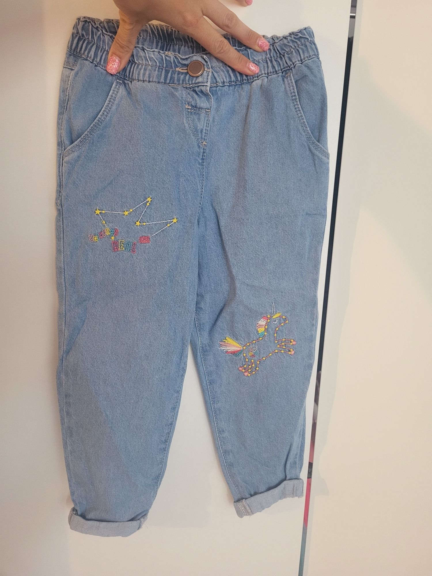 Дънки за момиче LC Waikiki 98-104 см и тюлени поли