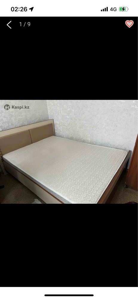 Кровать двуспальная