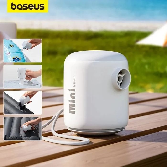 Baseus Mini Inflator – Бързо надуване навсякъде!