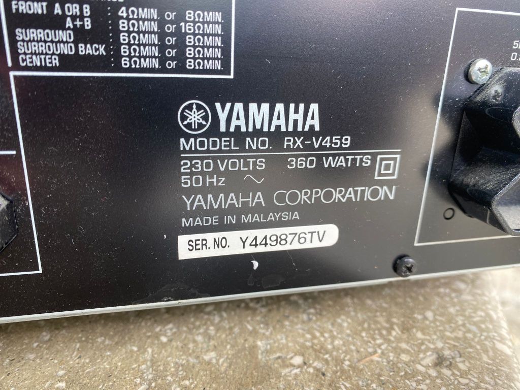 Amplificator audio yamaha RX-V459