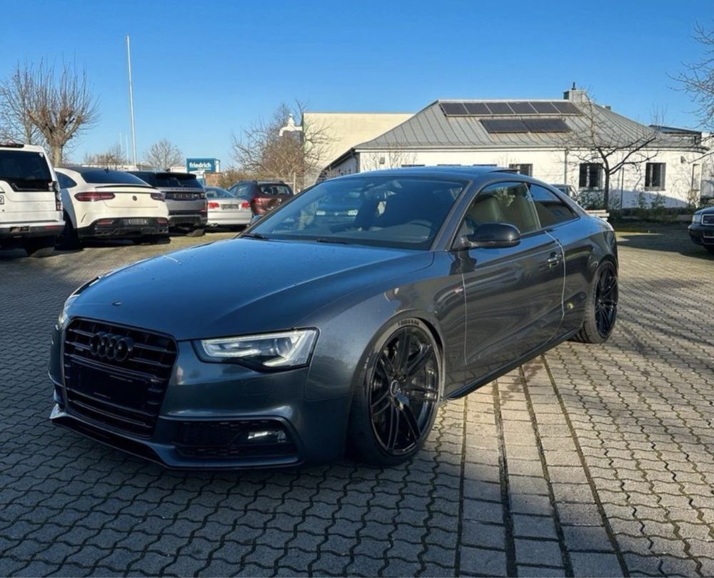 Audi a5 3.0tdi 360 cp lane side distronic s line schimb