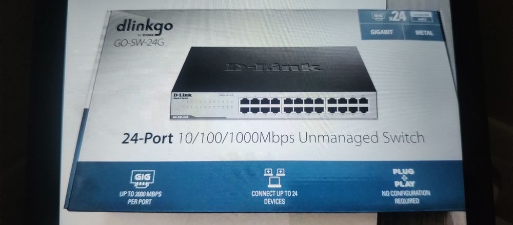 Switch D Link 24 porturi nou