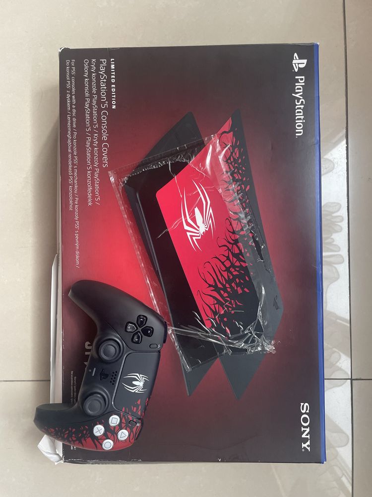 Ps5 Spiderman Limited Edition Панели + контролер