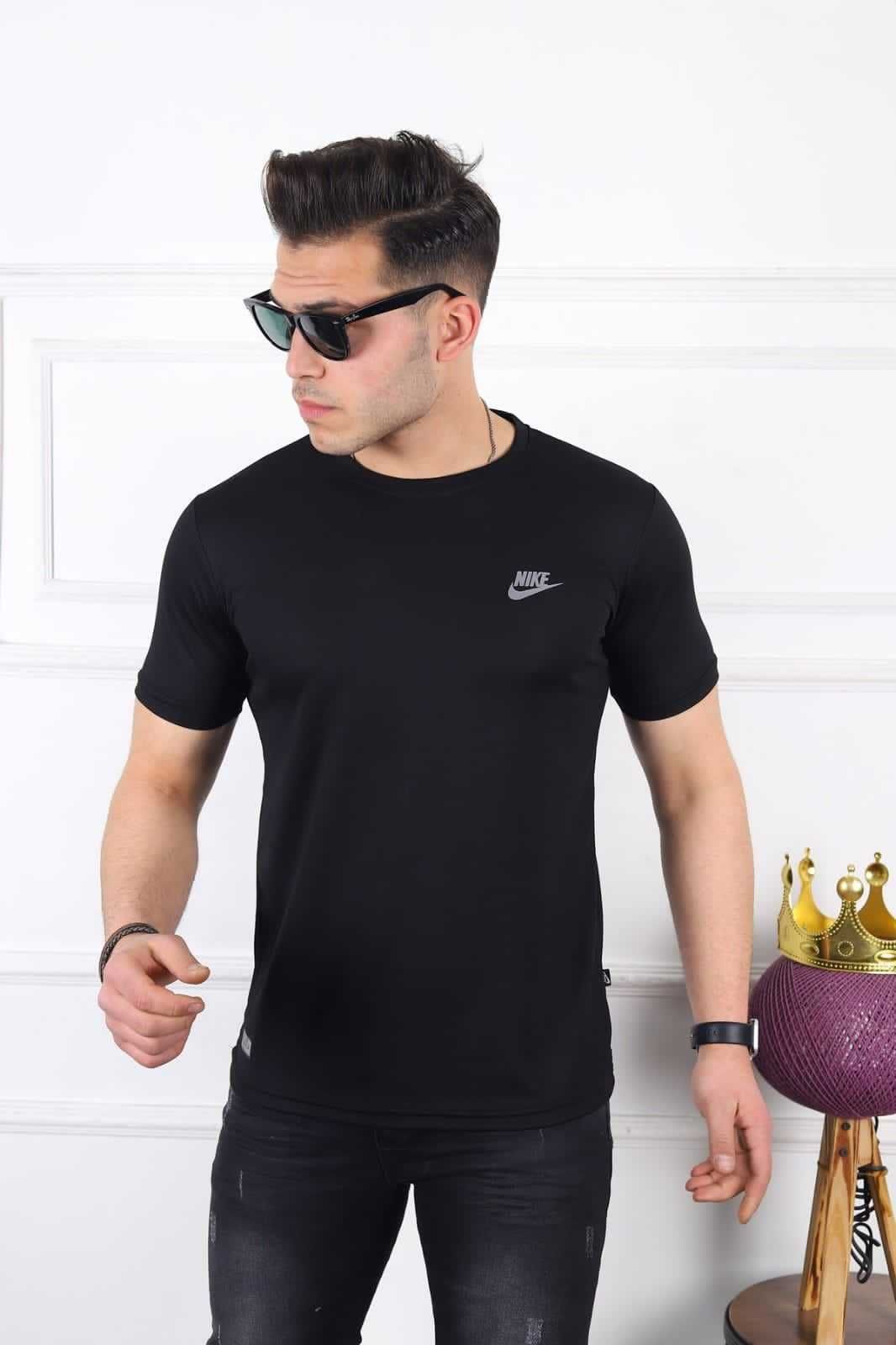 Nike спортивная футболка мужская белые (2743) Турция