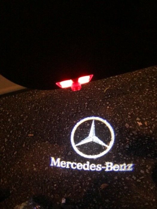 LED лого проектор за врати за MERCEDES W204