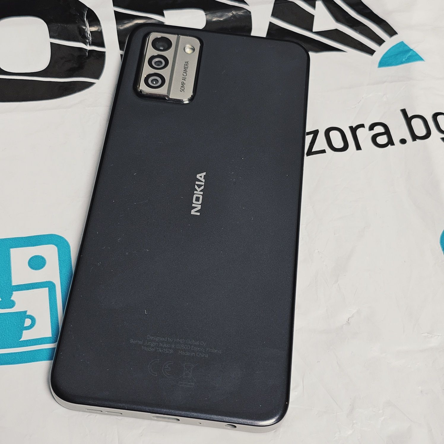 *КАТО НОВ 128GB Nokia G22 4GB ГАРАНЦИЯ ZORA до 2026г. Meteor Grey