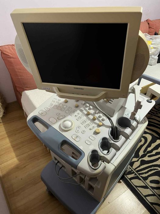 Ехографски апарат с линеален трандюсер