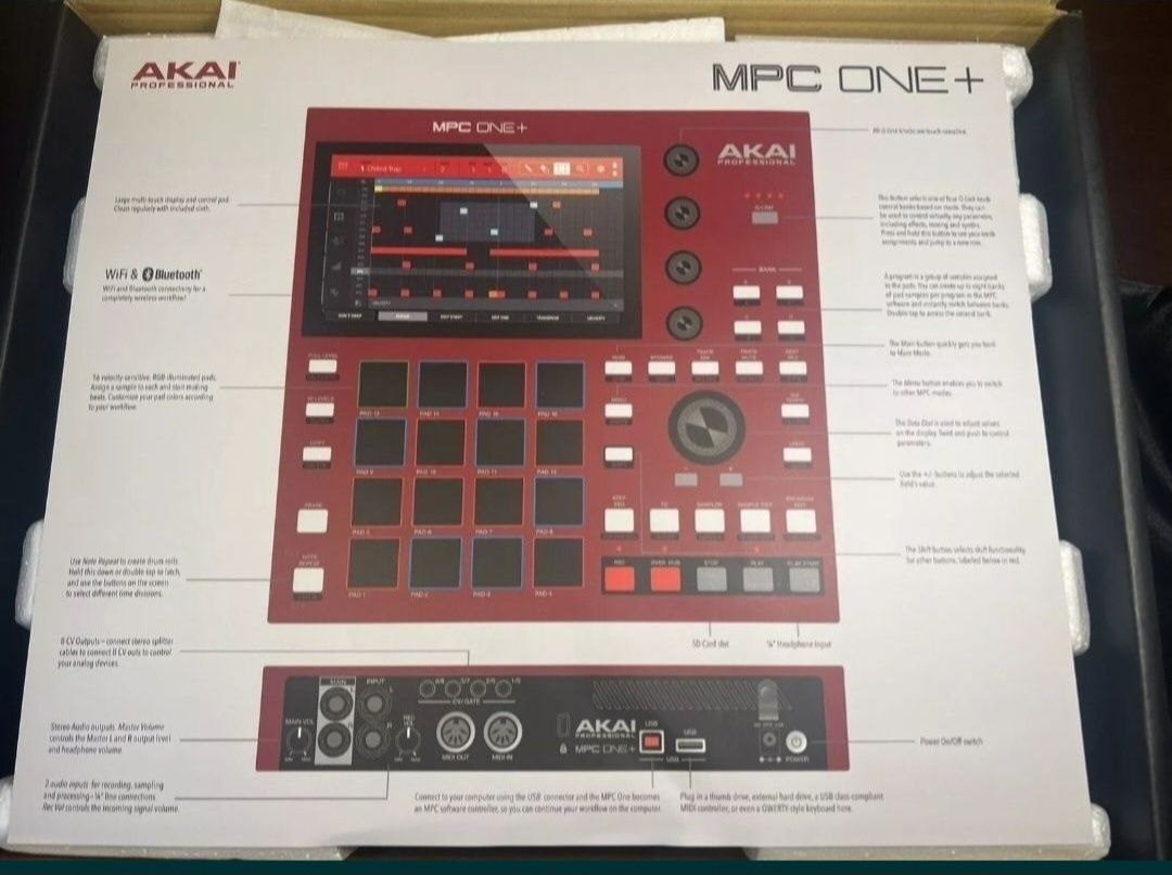 Sampler Akai Mpc One,Akai mpc 1000