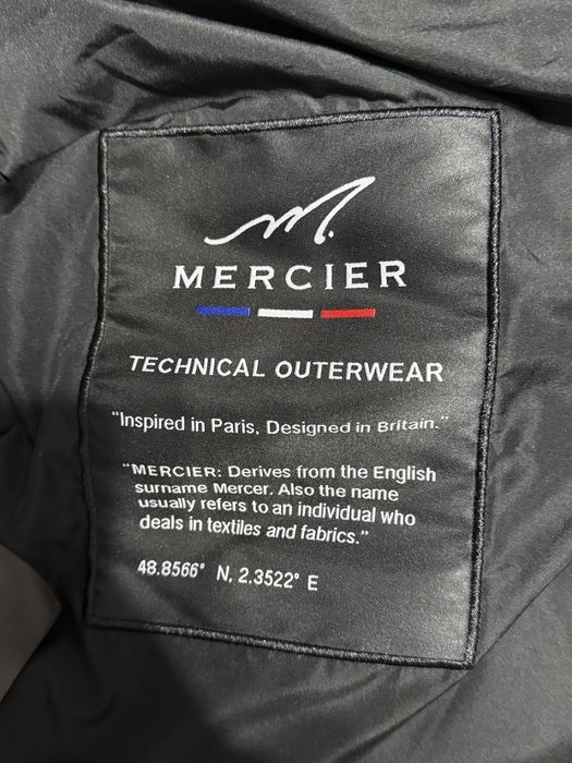 Geaca Mercier, nu Moncler