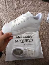 ТОП МОДЕЛ Дамски Обувки Alexander McQueen , Бял цвят