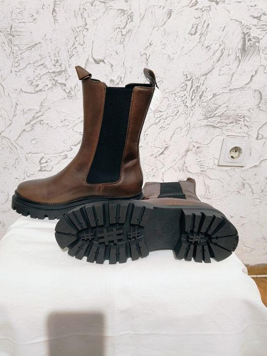 Есенно-Зимна Находка! Чисто Нови Кожени Боти Tamaris Купени от Мюнхен