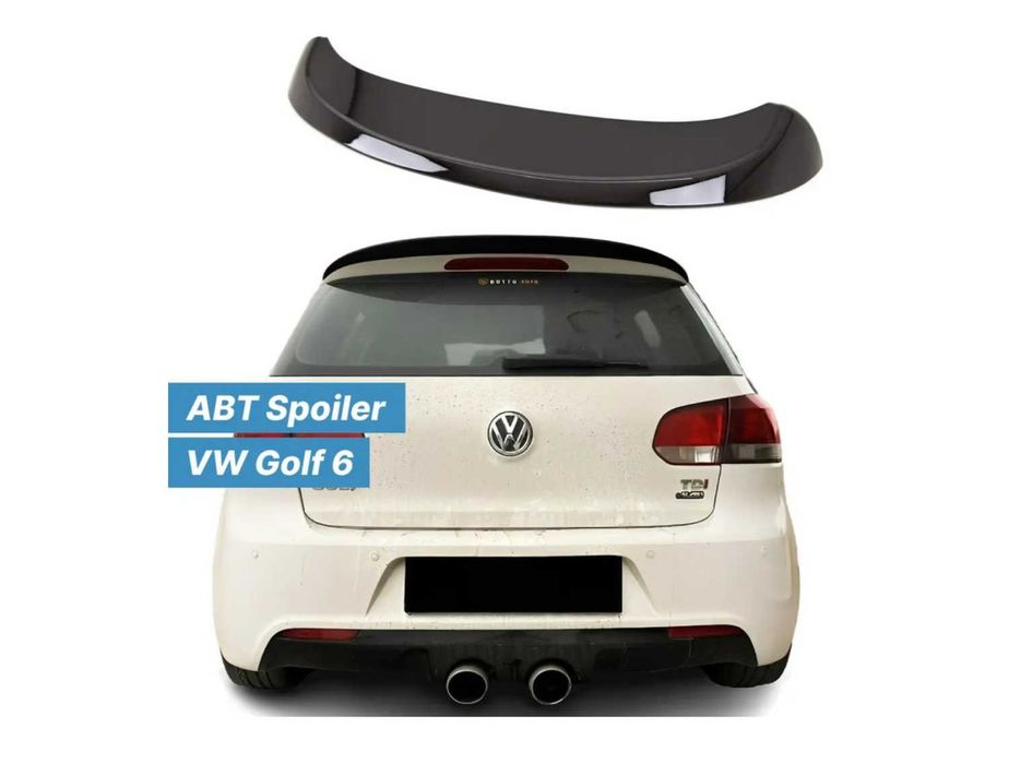Спойлер за задно стъкло , VW Golf-6 Черен Лак