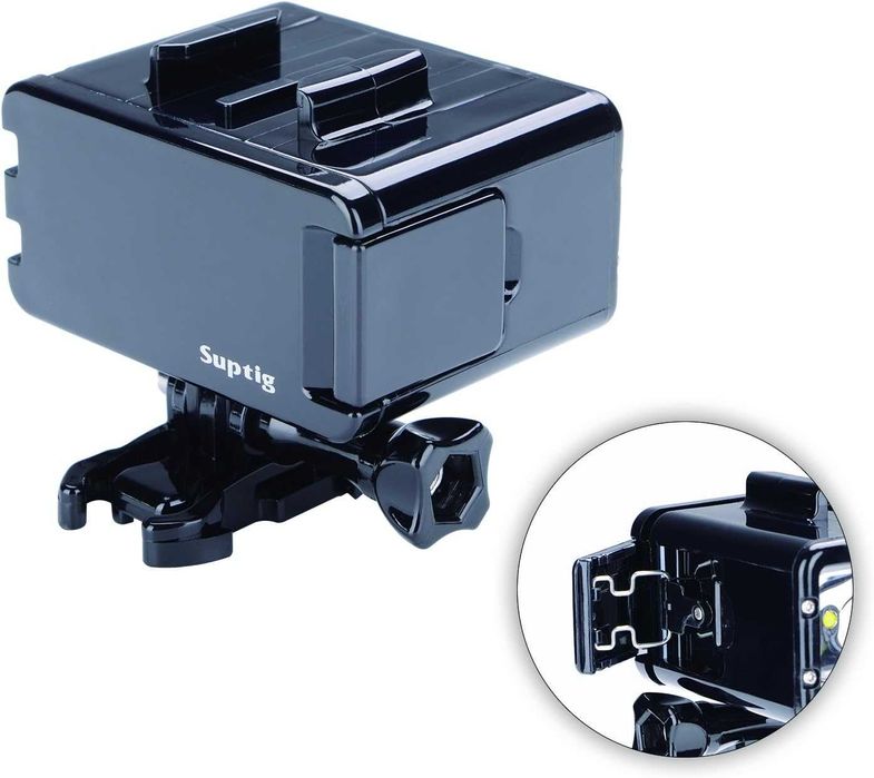 Suptig Водоустойчива, димируема, подводна светлина за GoPro Hero