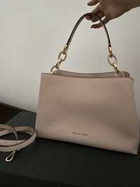 Geanta Michael Kors saffiano roz pudra