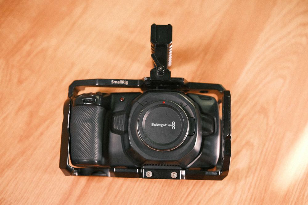 Vand Blackmagic Pocket Cinema Camera 4k folosit