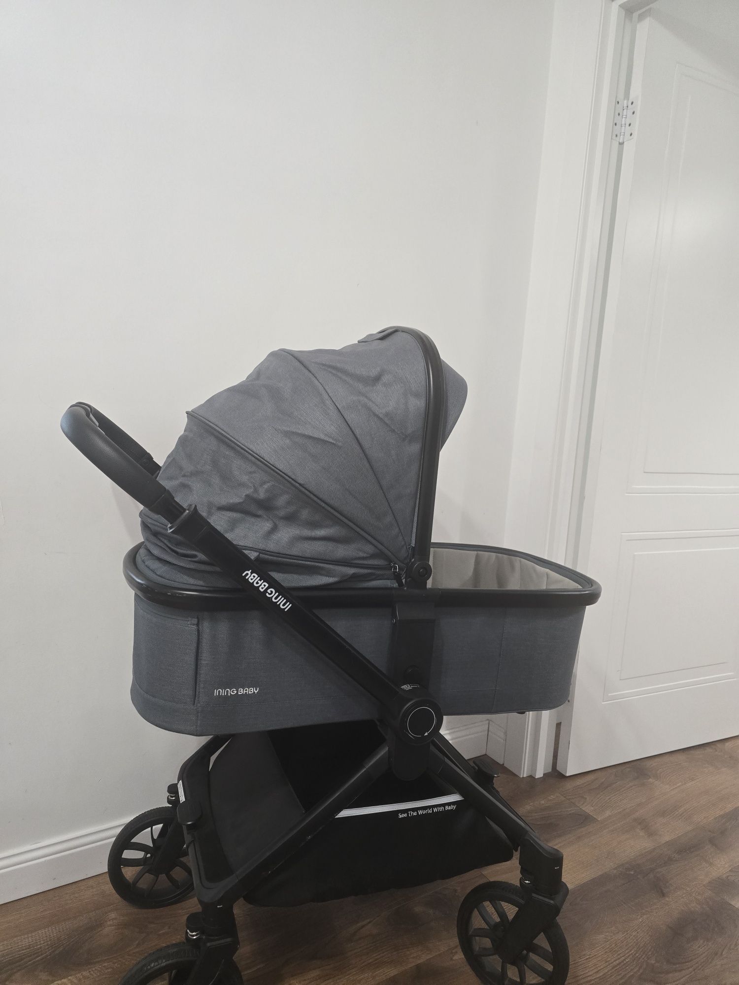 Коляска 2 в 1 люлька и прогулка Ining Baby