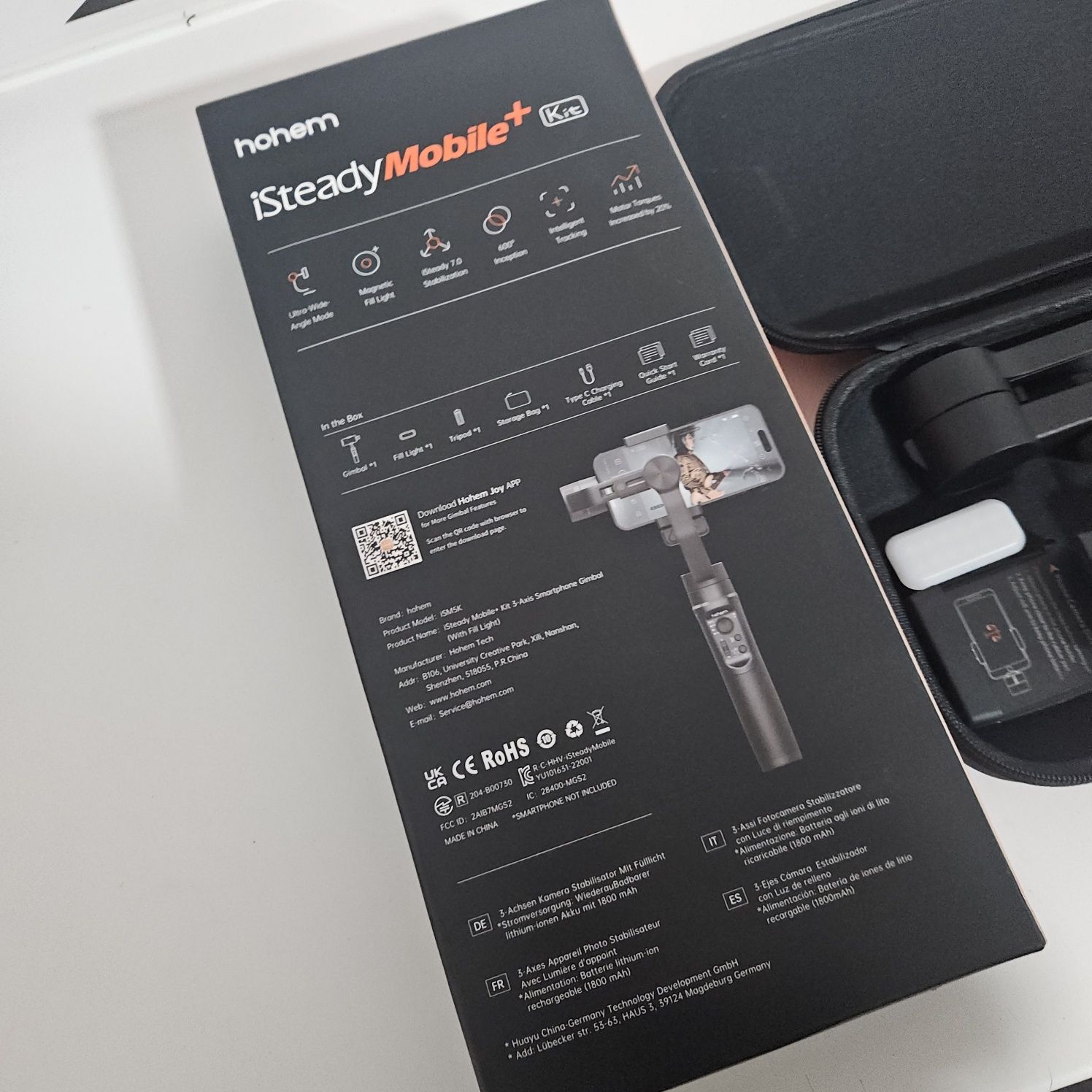 Gimbal Stabilizator hohem isteady mobile+