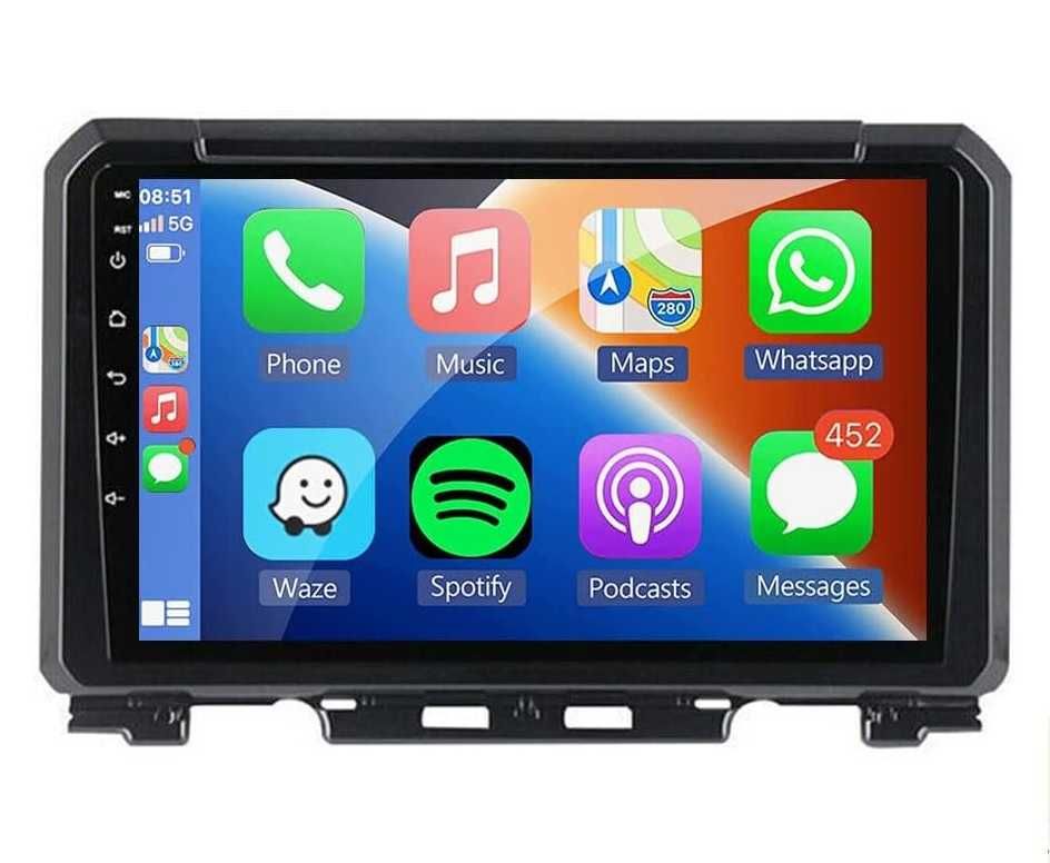 Мултимедия за Suzuki Jimny 2018, 2019 2020 Двоен дин навигация Android