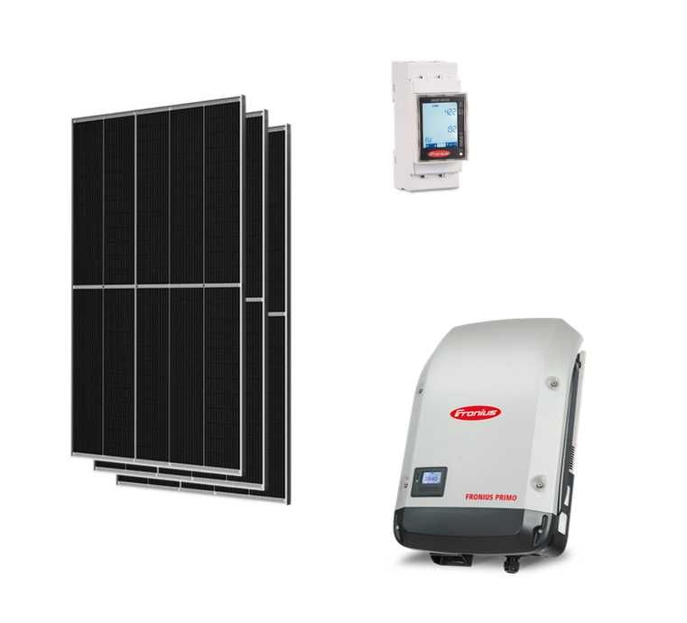 Sistem fotovoltaic complet (la cheie) de 4 kW, Fronius + Trina + K2