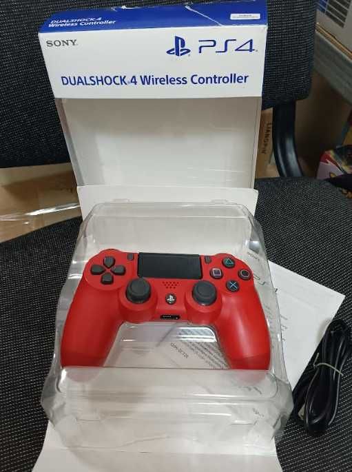 Безжичен контролер Sony Dualshock 4, безжичен геймпад за PS4