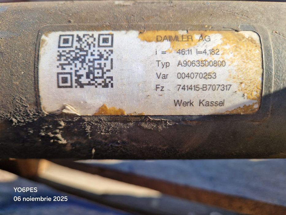 Punte Spate, Mercedes Sprinter 3.5 t,