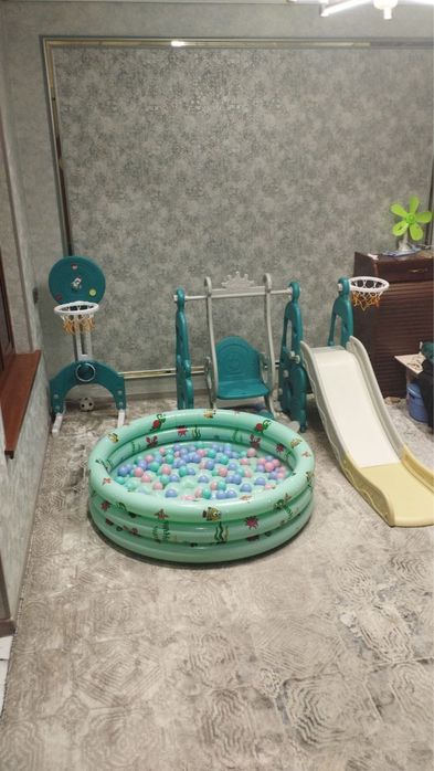 Детский горка, плашатка/ Yosh bolalar uchun oyingoh