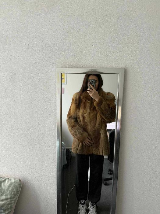 Палто от естествен косъм