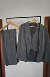 SHEIN Costum Gri (sacou + pantaloni + vesta)