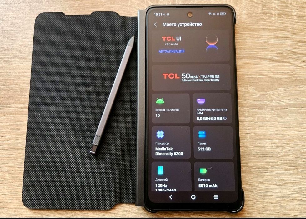 Tcl  50 pro Nxtpaper  5g 3г гаранция 512gb