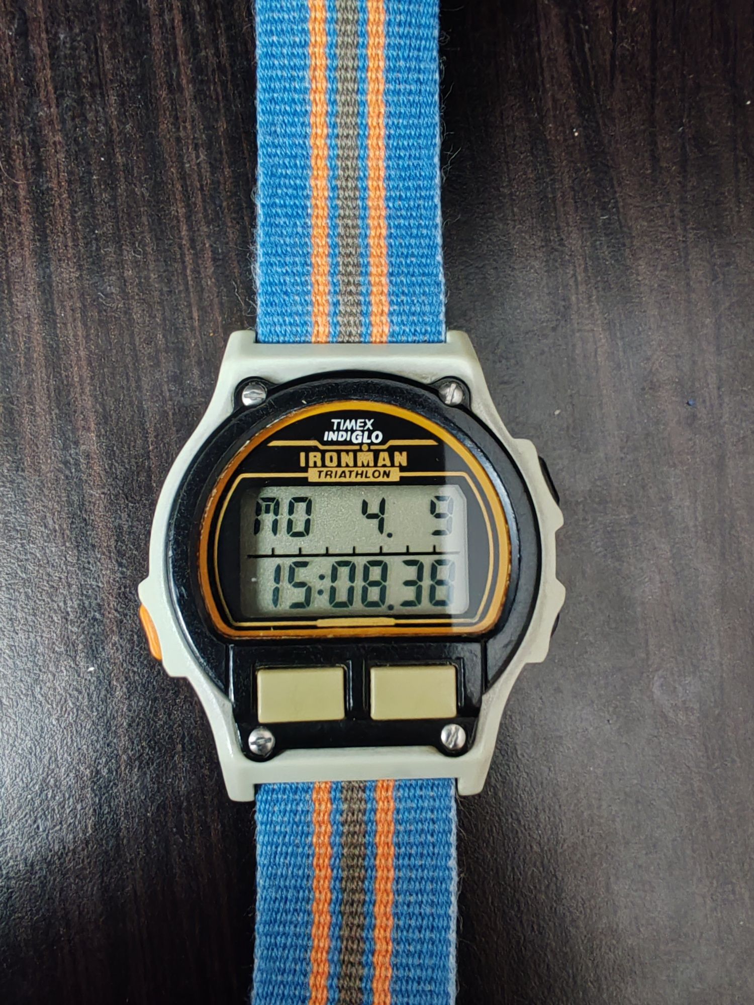 Ceas Timex ironman 80,vintage digital, triathlon