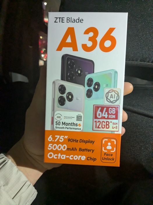 Продам Zte Blade A36.