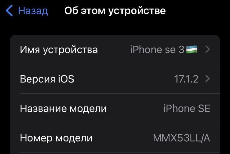 Iphone se2022, память 64 LLA