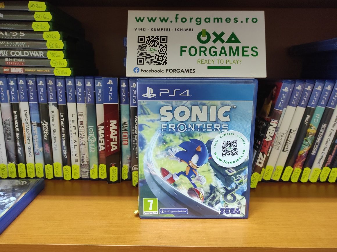 Vindem jocuri PS4 Sonic Frontiers PS4 Forganes.ro