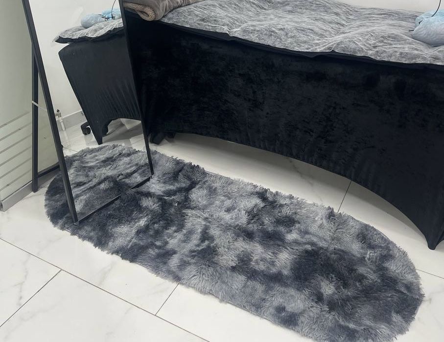 Продам коврик новый темно серый