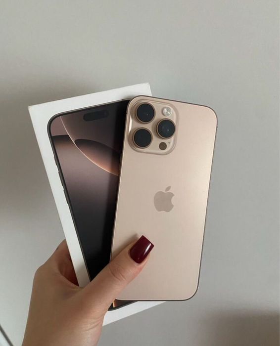 Iphone 16 pro max 100% Новый 256гб идеал айфон 16 про макс обмен