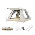 Cort Camping, Automat, 3-4 Persoane, Impermeabil, 215x215x142cm