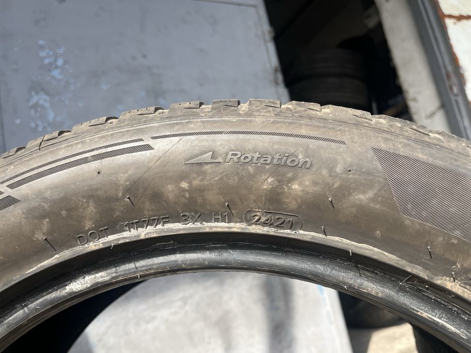 2 бр. зимни гуми 255/50/19 Hankook DOT 2421 6 mm