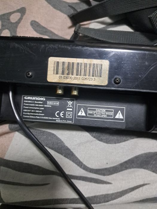 Vând soundbar și subwoofer grundig dsb 990 2.1