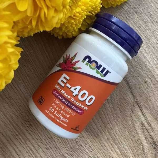NOW Foods — Витамин E 400 IU (268 мг)