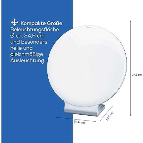 Слънчева лампа Beurer TL 50, 5300K, LED технология