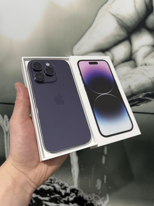 iPhone 14 Pro Purple 128 GB Full Box