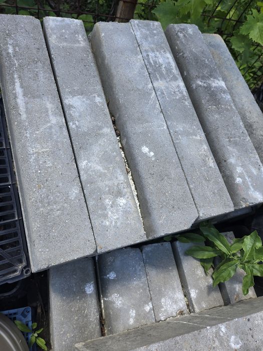 Borduri beton Elpreco, gri ciment 55buc.