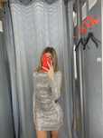 Rochie argintie