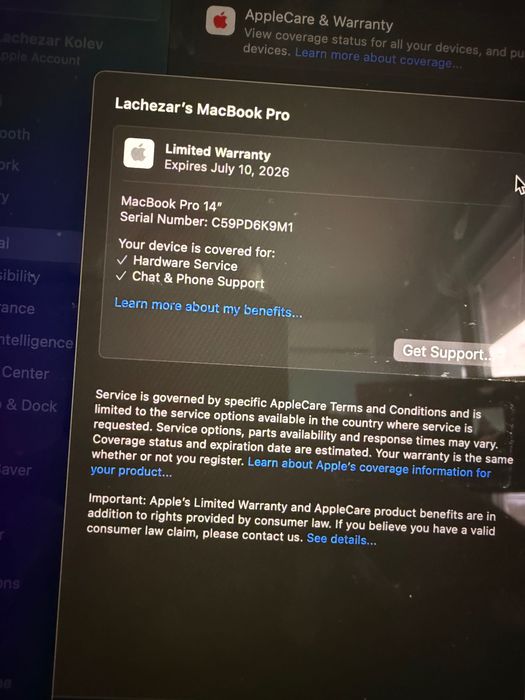 MacBook Pro 14 inch m4pro 24gb ram