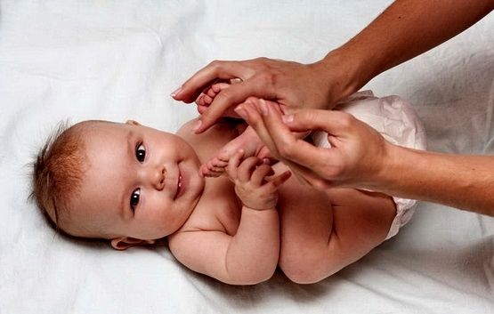 Массаж детский лечебный