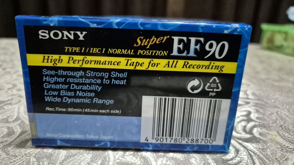 Кассеты SONY EFsuper90 - 10штук